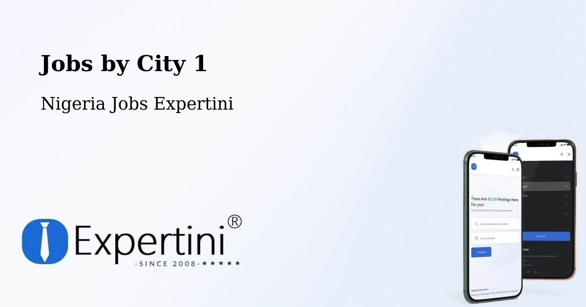 City Jobs in Nigeria - Expertini